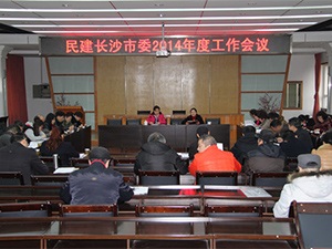 民建长沙市委召开2014年工作会议